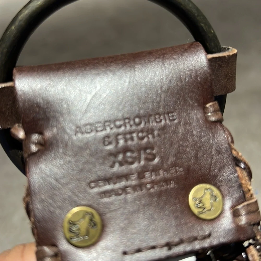 Leather Abercrombie belt Size: XS/S